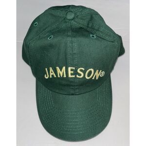 NEW Jameson Whiskey Green 100% Cotton Baseball Cap Velcro Adjustment